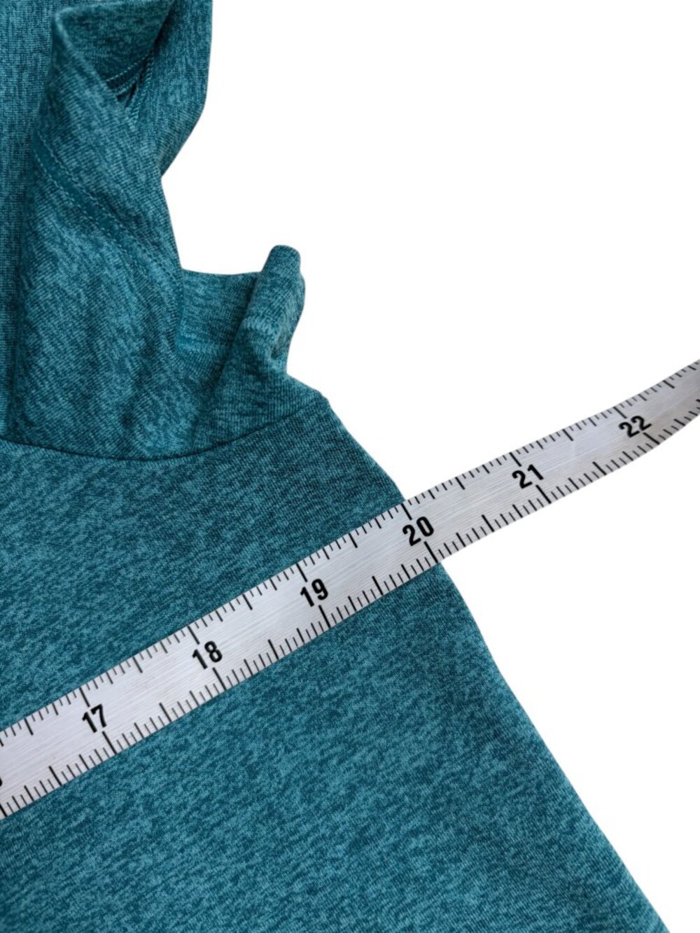 Athleta Uptempo Tee (Heathered Teal) - Large - Picture 8 of 9